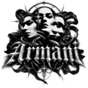 Логотип семьи Armani